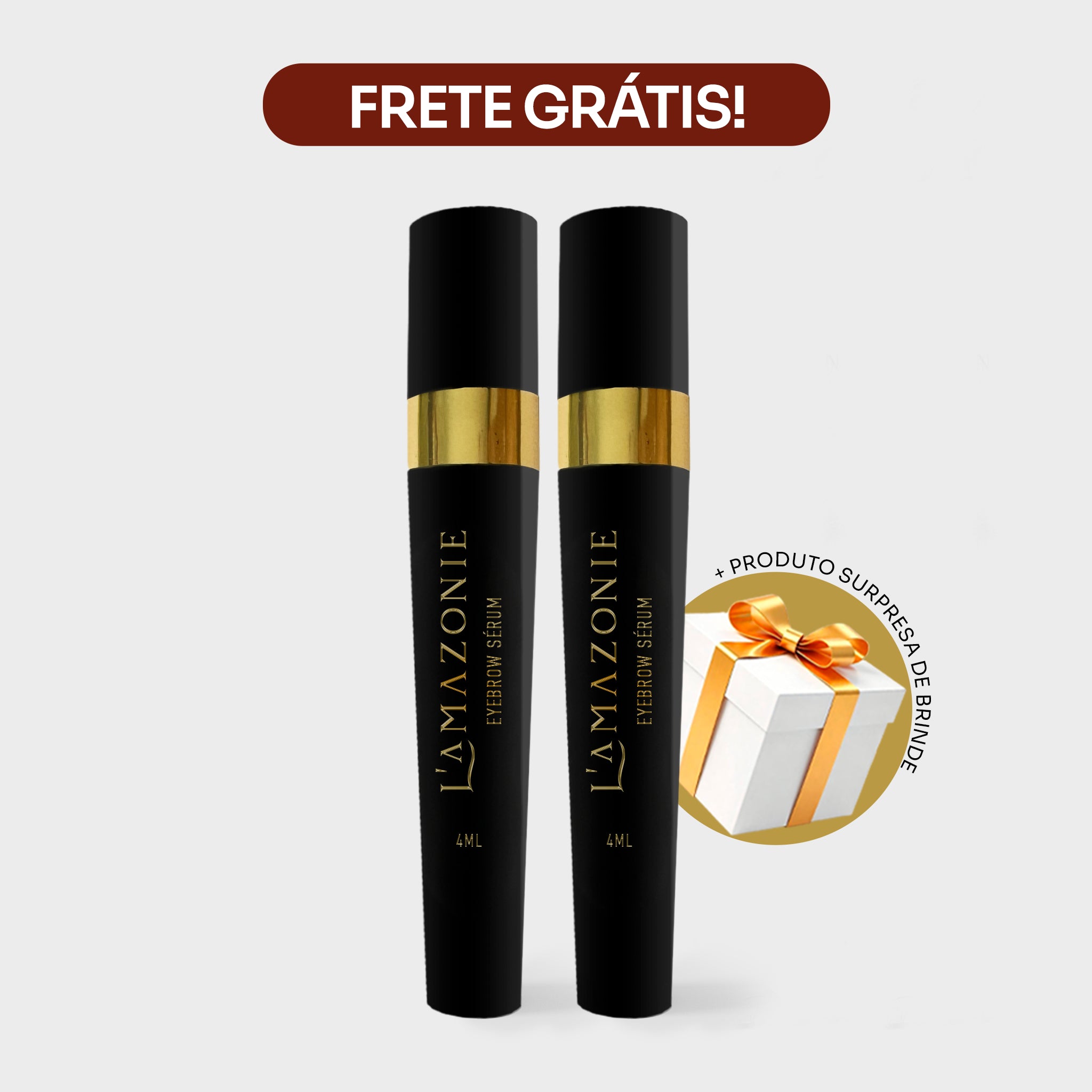 Kit 2 Séruns para crescimento de cílios e Sobrancelhas