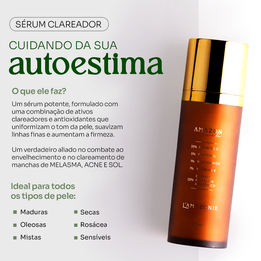 Sérum Clareador Anti-Manchas Vitamina C20