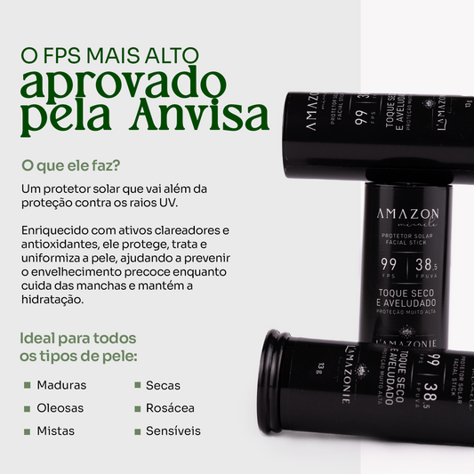 Kit 2 Protetores Solares de Tratamento FPS 99